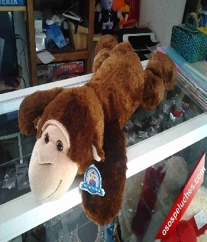 Imagen de Chango de peluche echado grande 80 cms numero 0
