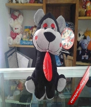 Imagen de Gato de peluche corazón en ocico numero 0
