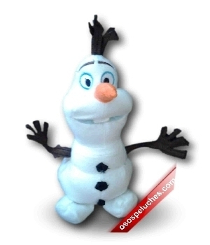 Imagen de Olaf de peluche. Frozen