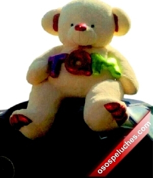 Imagen de Oso de peluche gigante TQM mega jumbo 2.8 m numero 0