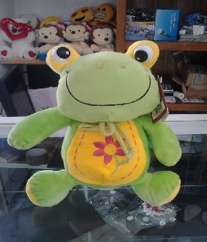 Imagen de Rana alcancía de peluche con sonido numero 0