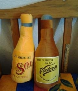 Imagen de Botellas de cerveza de peluche numero 0