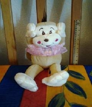 Imagen de Changuita cuca de peluche de 45 centimetros numero 0