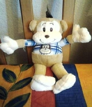 Imagen de Chango con playera estandar 45 cms numero 0