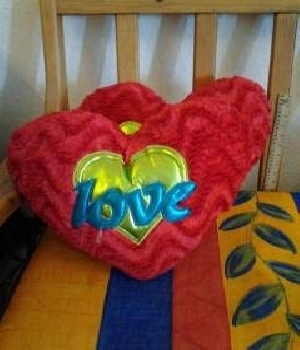 Imagen de Cojines en forma de corazon 45 cms numero 0