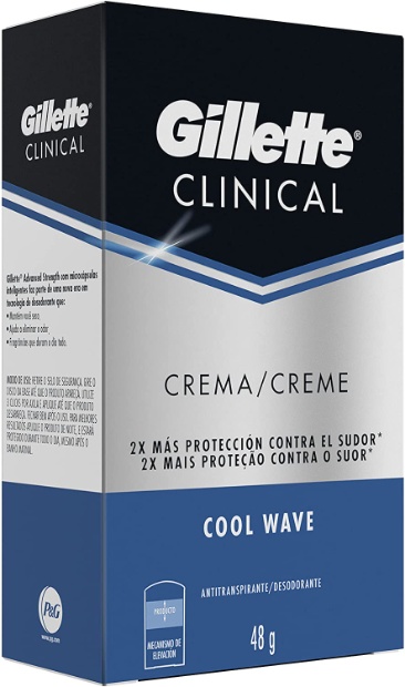 Imagen de Antitranspirante desodorante Gillete Clinical en crema numero 2