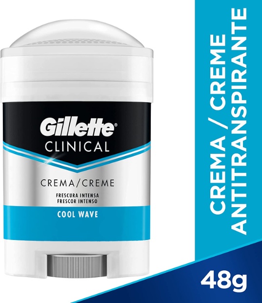 Imagen de Antitranspirante desodorante Gillete Clinical en crema numero 1