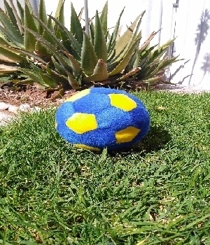 Imagen de Balón de peluche economico 17 cms numero 0