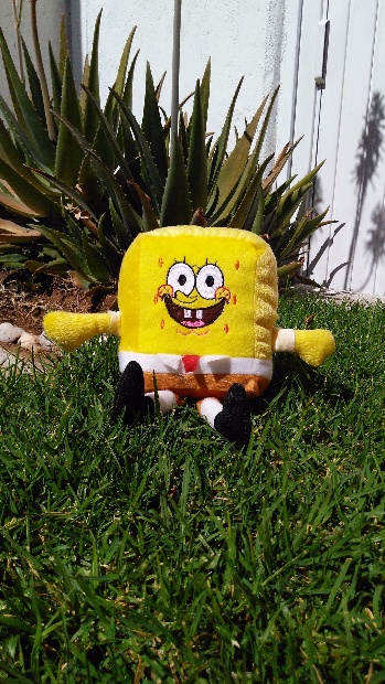 Imagen de Bob esponja de peluche 30 cms (con patitas) numero 1