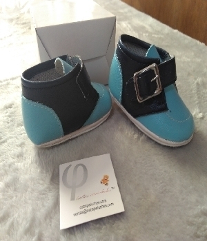 Imagen de Botines para bebe azules diversos