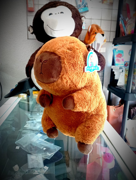 Imagen de Capibara de peluche de 30 cm de alto numero 1