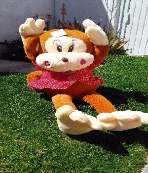 Imagen de Changa cuca de peluche grande 80 cms numero 0