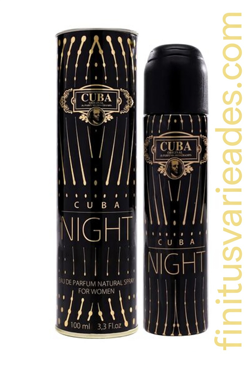 Imagen de Cuba Night Eau de Parfum para Mujer 100 ml – Fragancia Oriental Floral Sensual