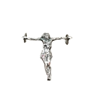 Imagen de Dije de plata solida jesucristo 3.2 cms