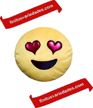 Imagen de Emoji de peluche enamorado de 28 cms 