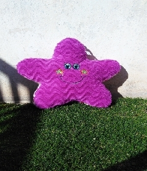 Imagen de Estrella de peluche grande numero 0