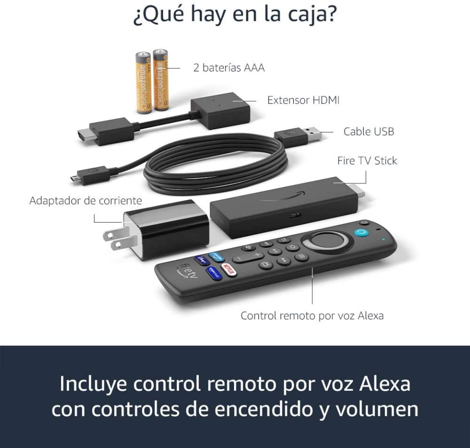 Imagen de Fire TV Stick Con Control Remoto y Alexa Dispositivos de streaming HD numero 1