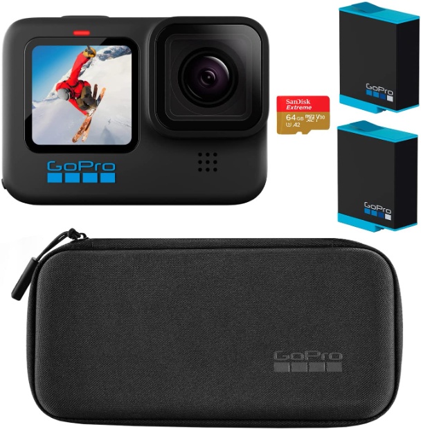 Imagen de Camara de video GoPro Hero 10 Black con bateria extra de regalo y memo numero 2