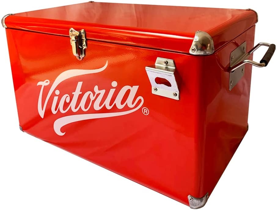 Imagen de Hielera oficial marca Victoria estilo antiguo de 30 litros