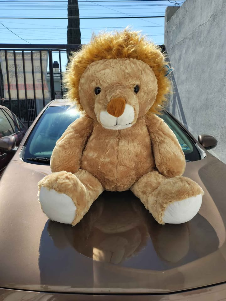 Imagen de León de peluche gigante 105 cm peluche de calidad premium 🇲🇽