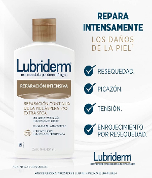 Imagen de Lubriderm Reparación intensiva crema corporal de 400 ml recomendada por dermatologos numero 2
