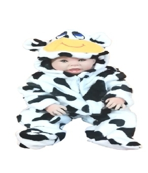 Imagen de Mameluco tipo vaca para bebe de 1 a 3 años numero 1