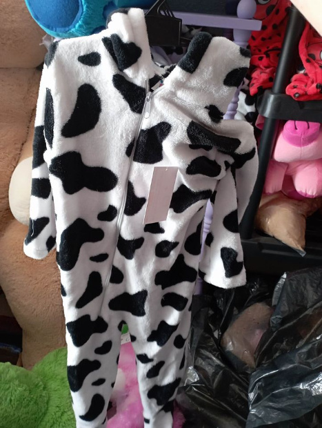 Imagen de Mameluco tipo vaca para bebe de 1 a 3 años numero 3
