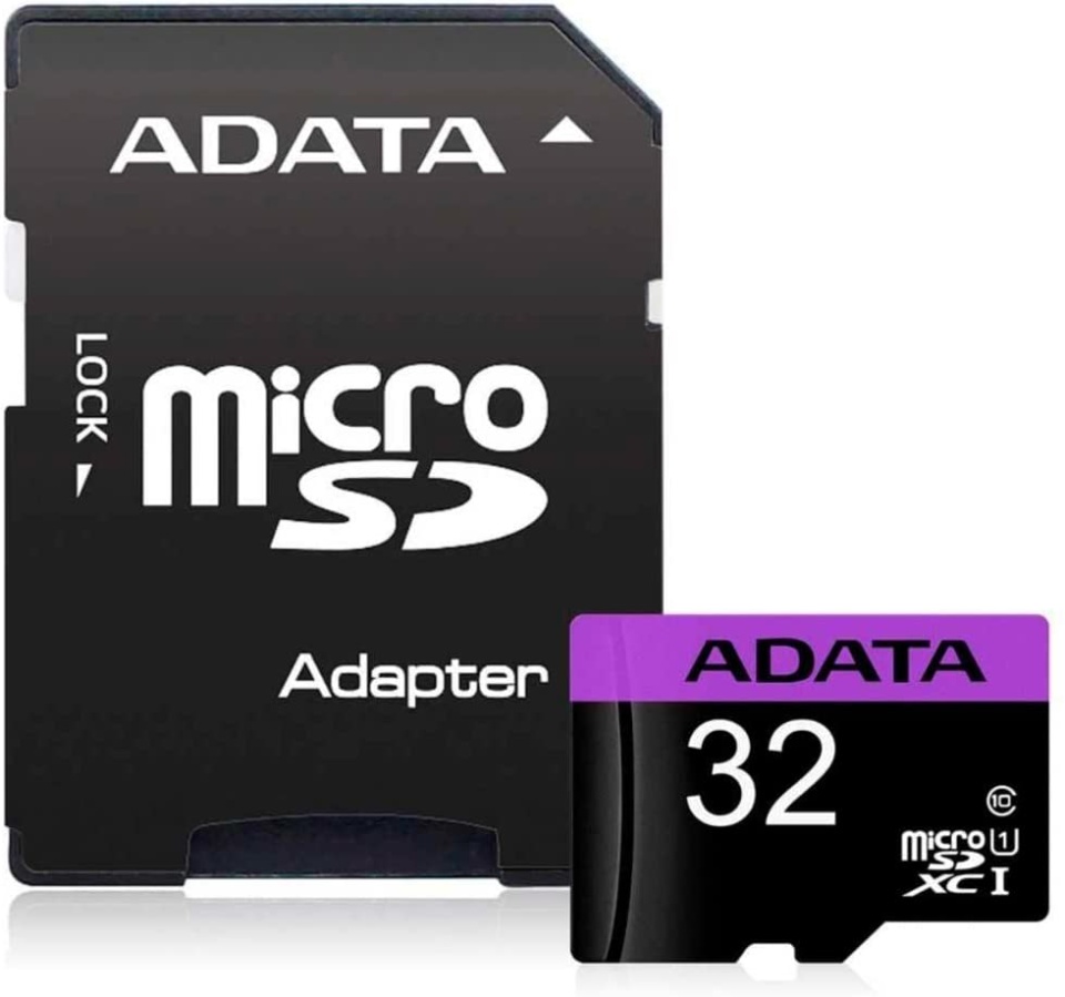 Imagen de Memoria Micro SD ADATA de 32 GB con adaptador SD numero 2