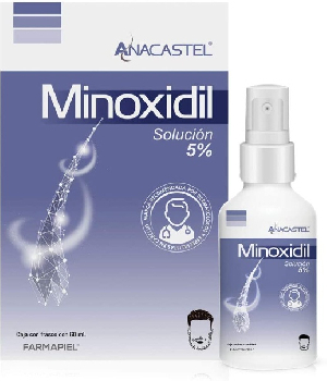 Imagen de Minoxidil para alopecia androgenetica marca Anacastel numero 0