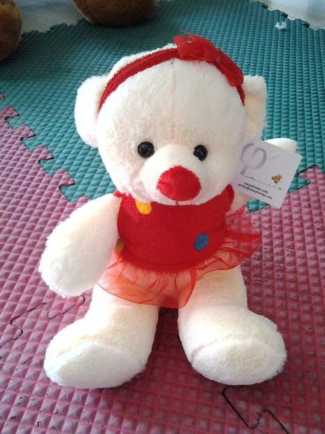 Imagen de Osita de peluche con tutú payasita preciosa numero 2