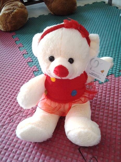 Imagen de Osita de peluche con tutú payasita preciosa numero 3