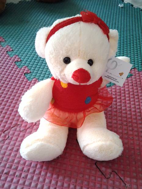 Imagen de Osita de peluche con tutú payasita preciosa numero 1