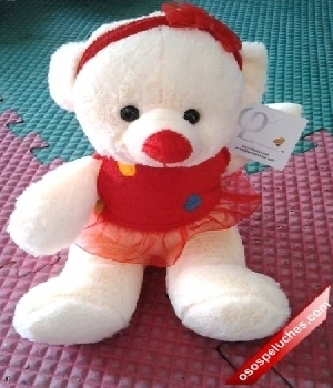 Imagen de Osita de peluche con tutú payasita preciosa numero 0