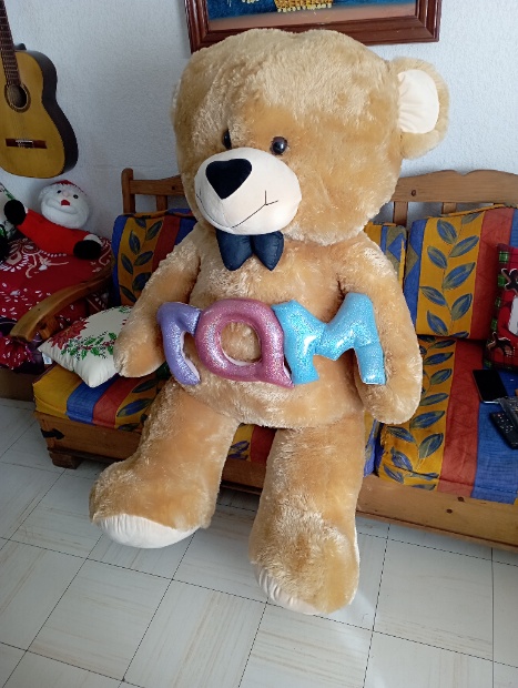 Imagen de Oso TQM de peluche mega gigante 165 cms de altura numero 3