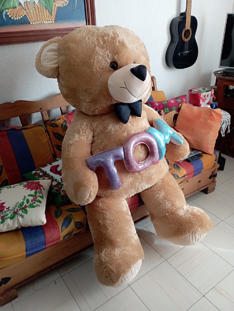 Imagen de Oso TQM de peluche mega gigante 165 cms de altura numero 2