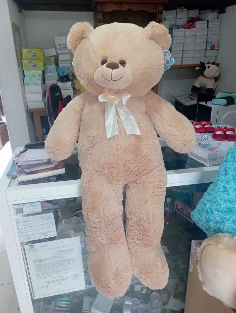 Imagen de Oso de peluche gigante miel de 90 cm  numero 1