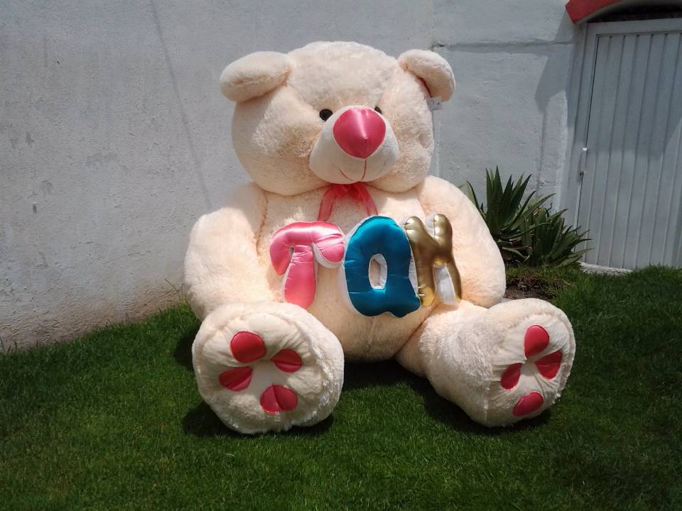Imagen de Oso De Peluche Gigante Mega TQM 1.20m sentado numero 1