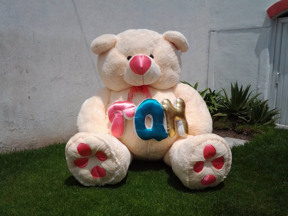 Imagen de Oso De Peluche Gigante Mega TQM 1.20m sentado numero 2