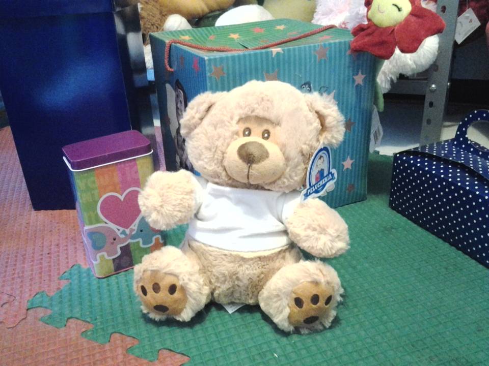 Imagen de Oso de peluche con playera numero 0