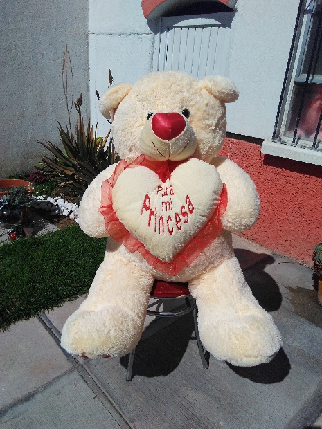 Imagen de Oso de peluche dany gigante 1.20 m bordado numero 1