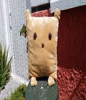 Imagen de Oso orejas de peluche cojin numero 1