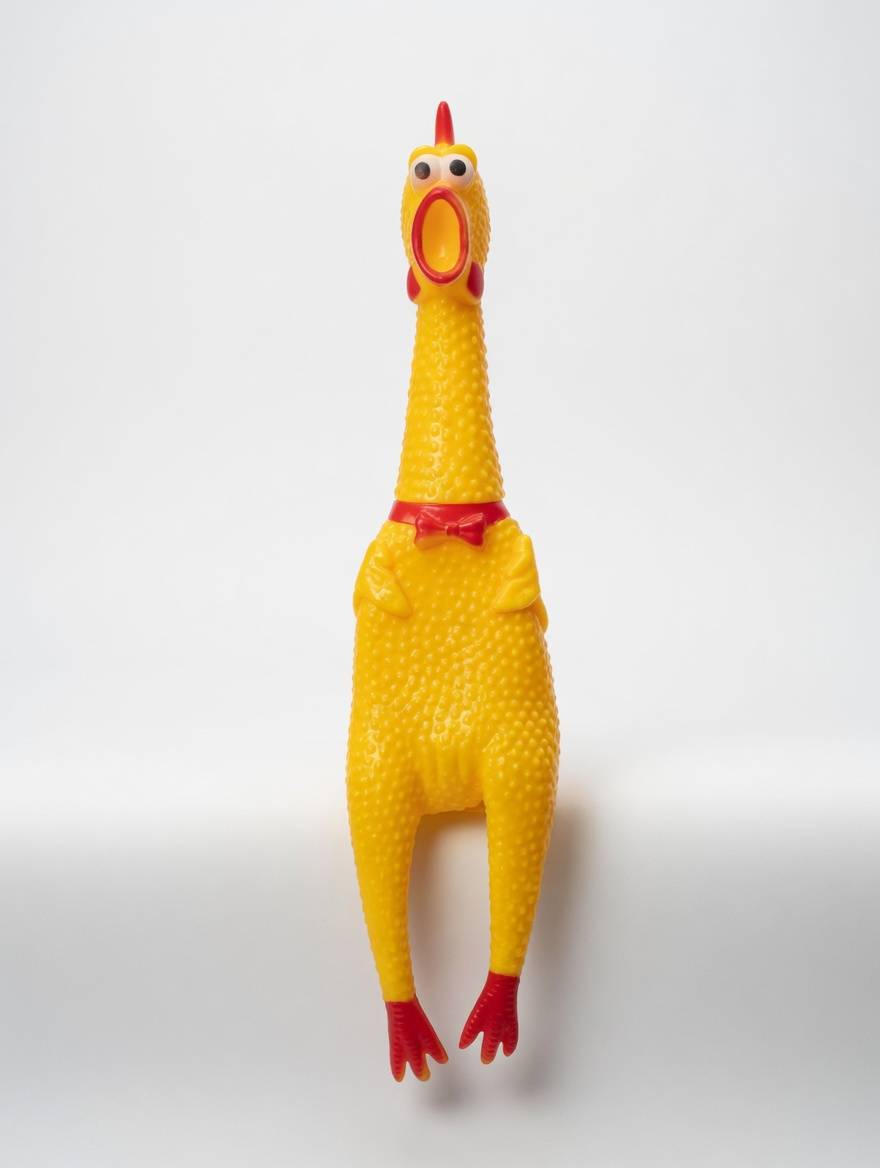 Imagen de Pack de 4 Pollos Chillones Gigantes 38cm Haz que Todos se Mueran de Risa numero 1