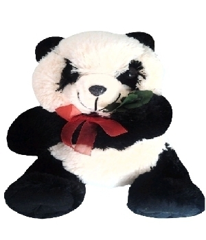 Imagen de Panda de peluche 35 centimetros sentado