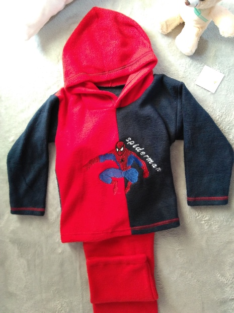 Imagen de Pants y sudadera para bebe araña. numero 1