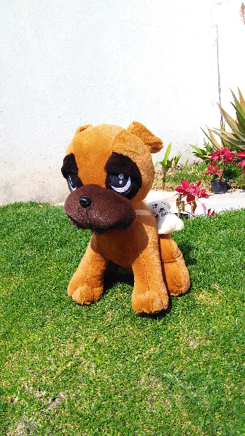 Imagen de Perro pug dog de peluche 45 cms sentado numero 1