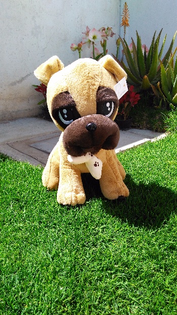 Imagen de Perro dog de peluche cafe numero 2