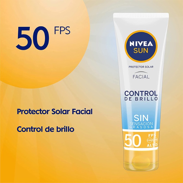 Imagen de Protector solar nivea 50 FPS de 50 ml antirayos UV numero 1