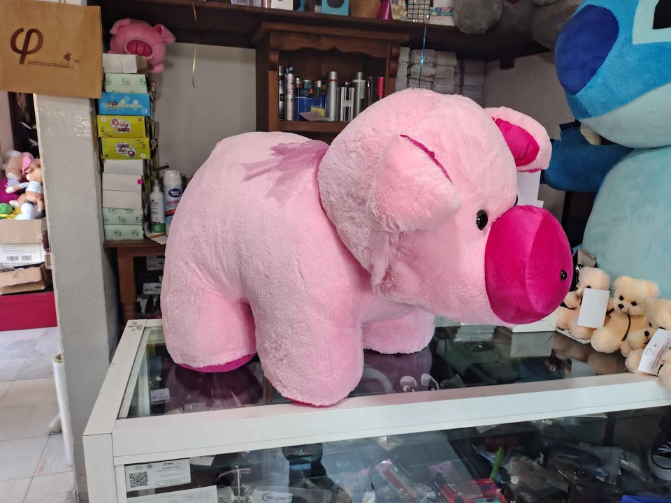 Imagen de Puerco De Peluche Grande 80 cm bonito numero 1