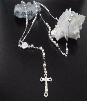 Imagen de Rosario de plata 925 taxco numero 0