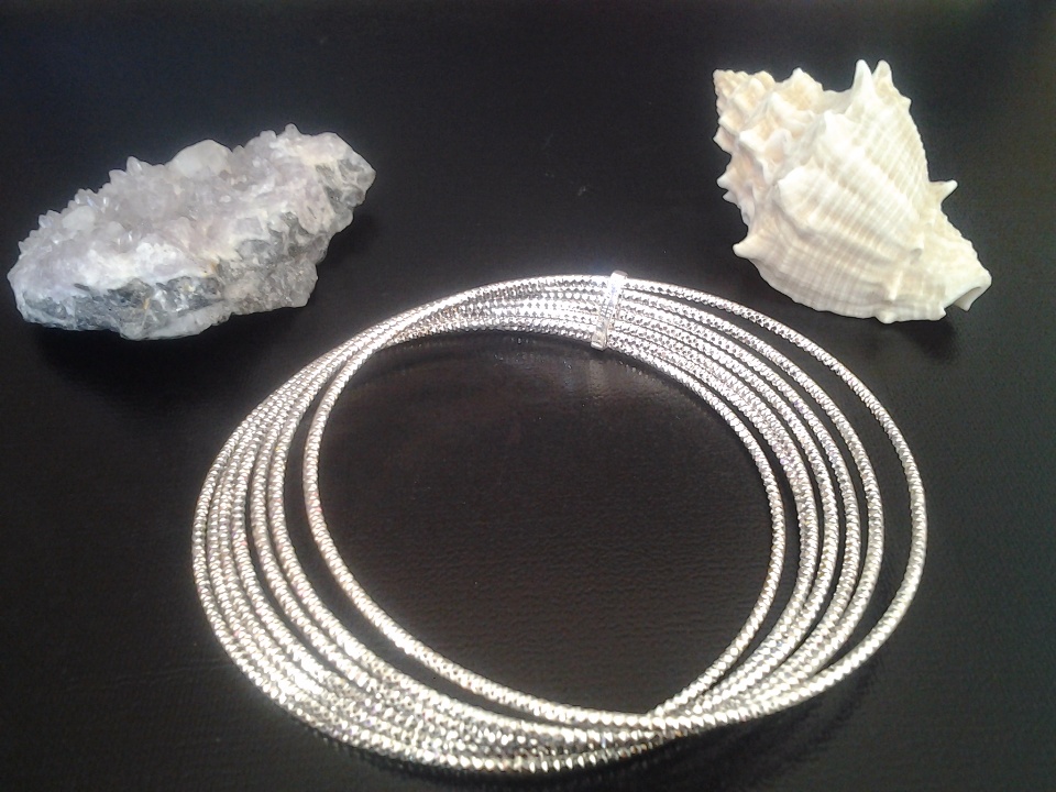 Imagen de Semanario de plata 925 7,3 cms de diametro numero 1